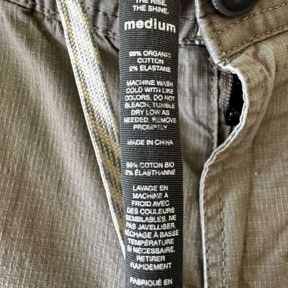 Vuori The Rise And Shine Organic Cotton Athletic Casual Gray Jogger Active Pants - Picture 9 of 13